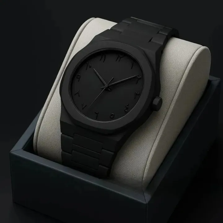 Black Aura Quartz Watch