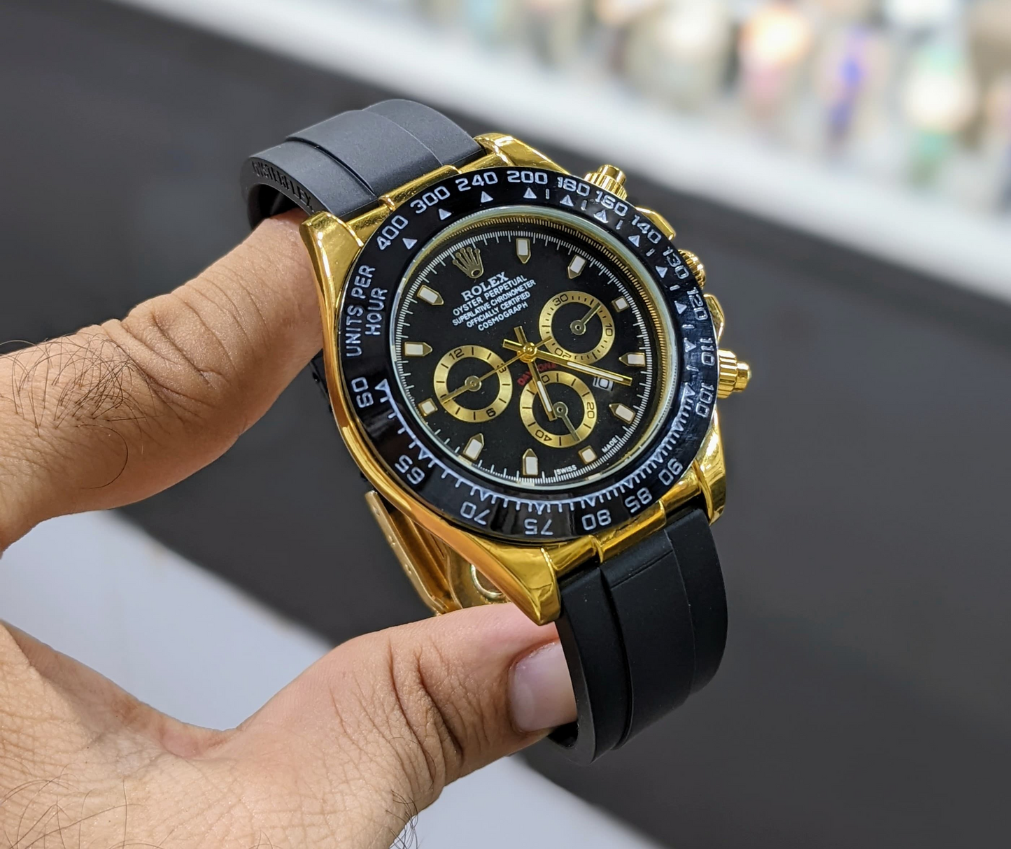 Luxury RX-Daytona Chronograph Oyster Swiss-Made Timeless Design Watch