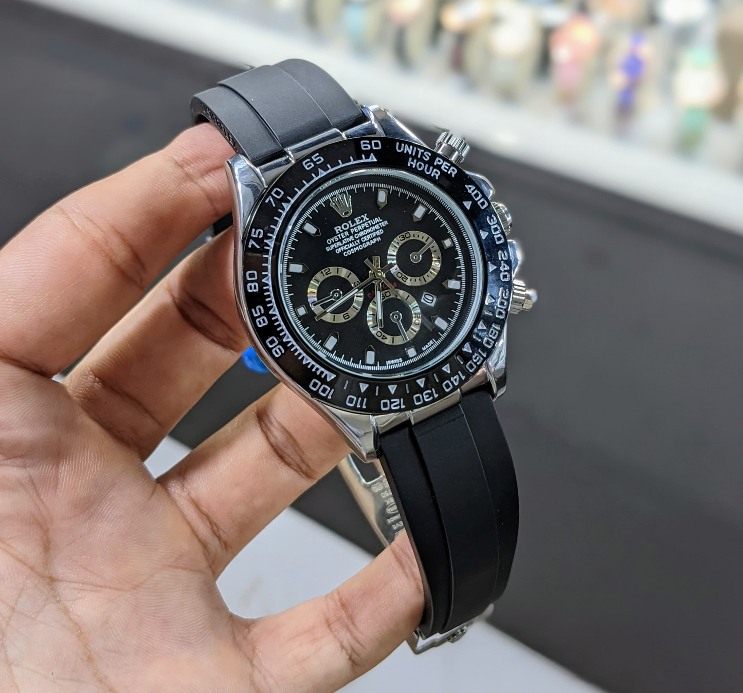 Luxury RX-Daytona Chronograph Oyster Swiss-Made Timeless Design Watch
