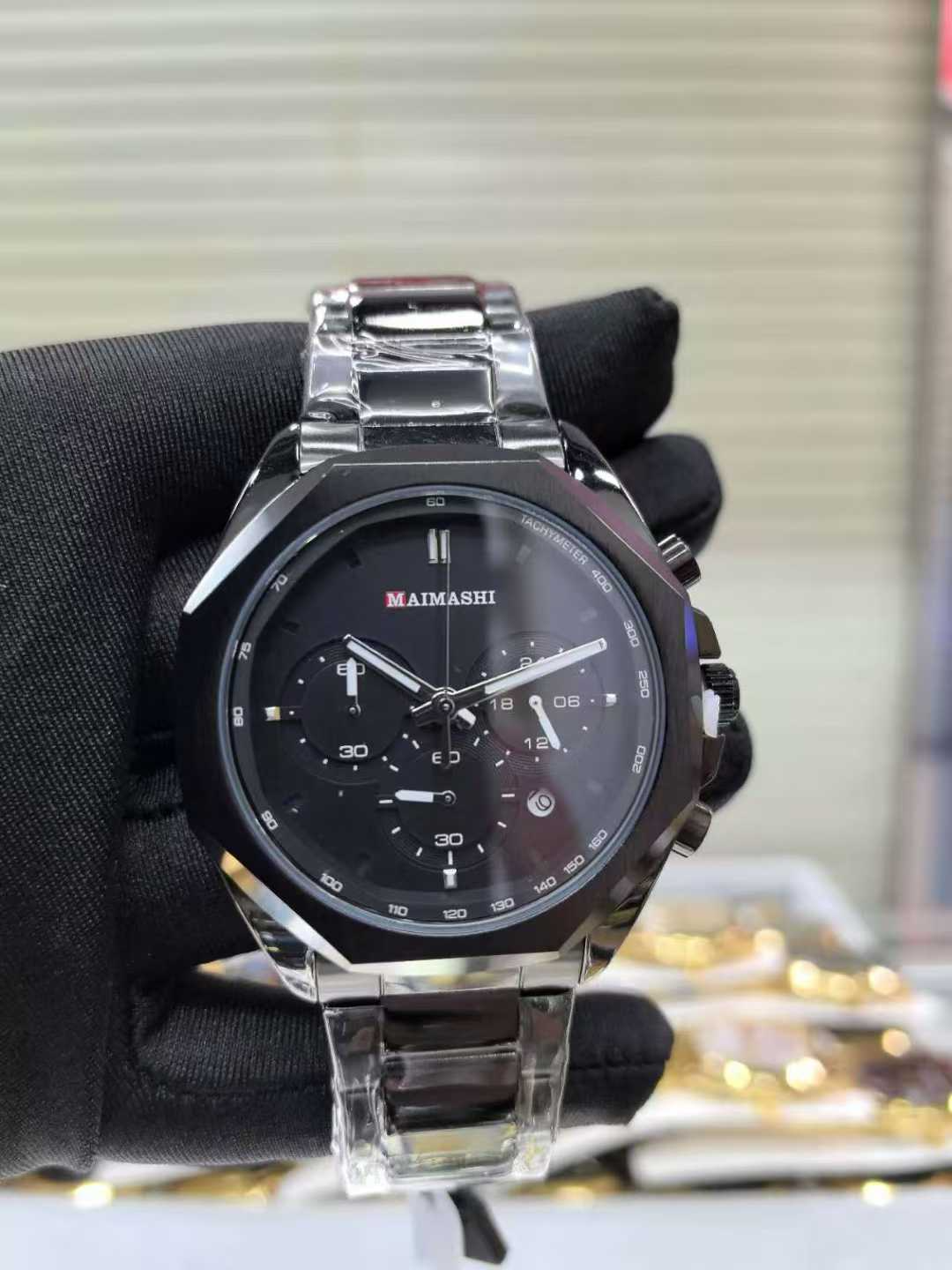 MAIMASHI Original Watches Gent's Collection Chronograph Edition China Assembled Water Resistant Model No. M-3344