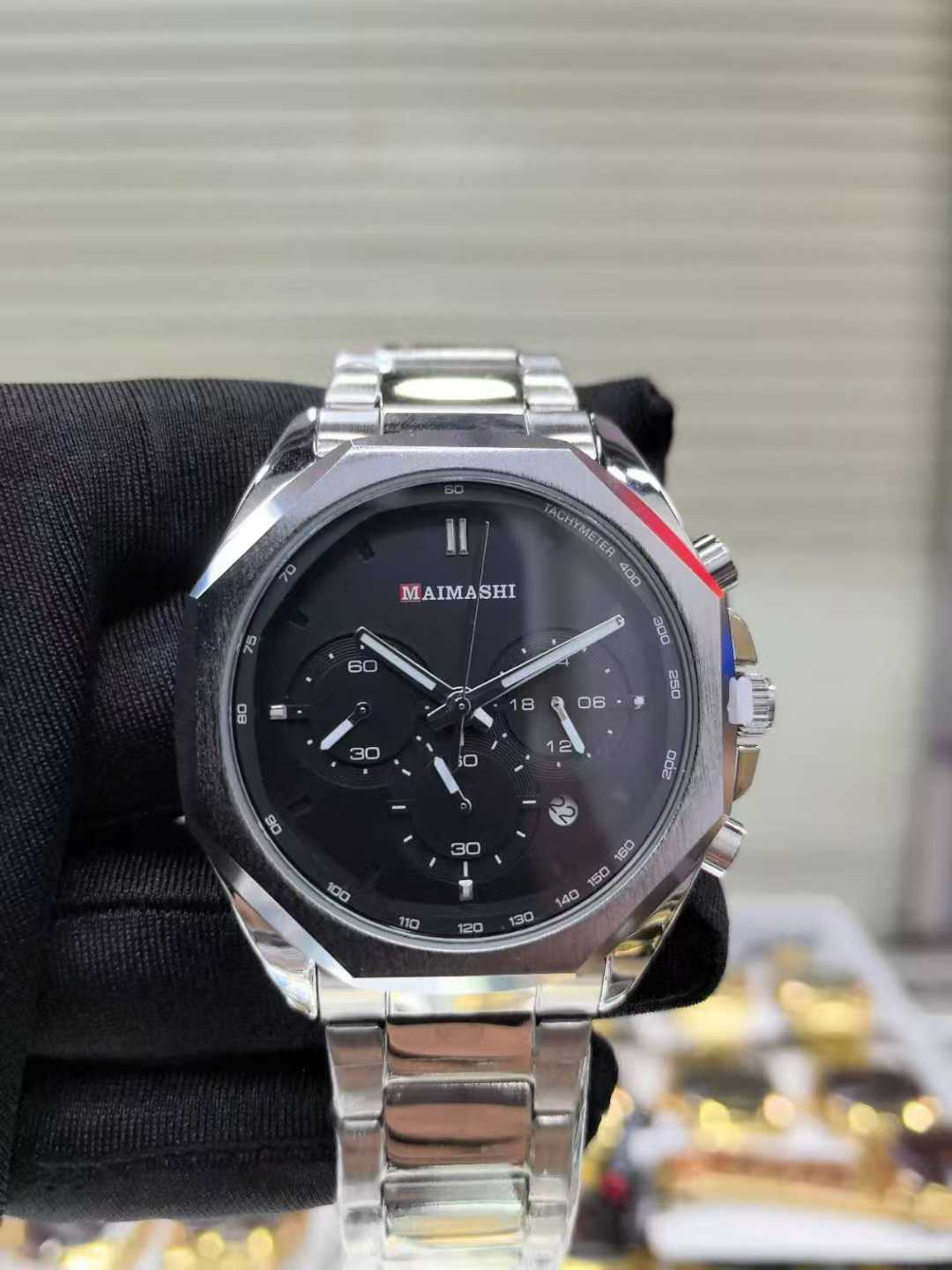 MAIMASHI Original Watches Gent's Collection Chronograph Edition China Assembled Water Resistant Model No. M-3344