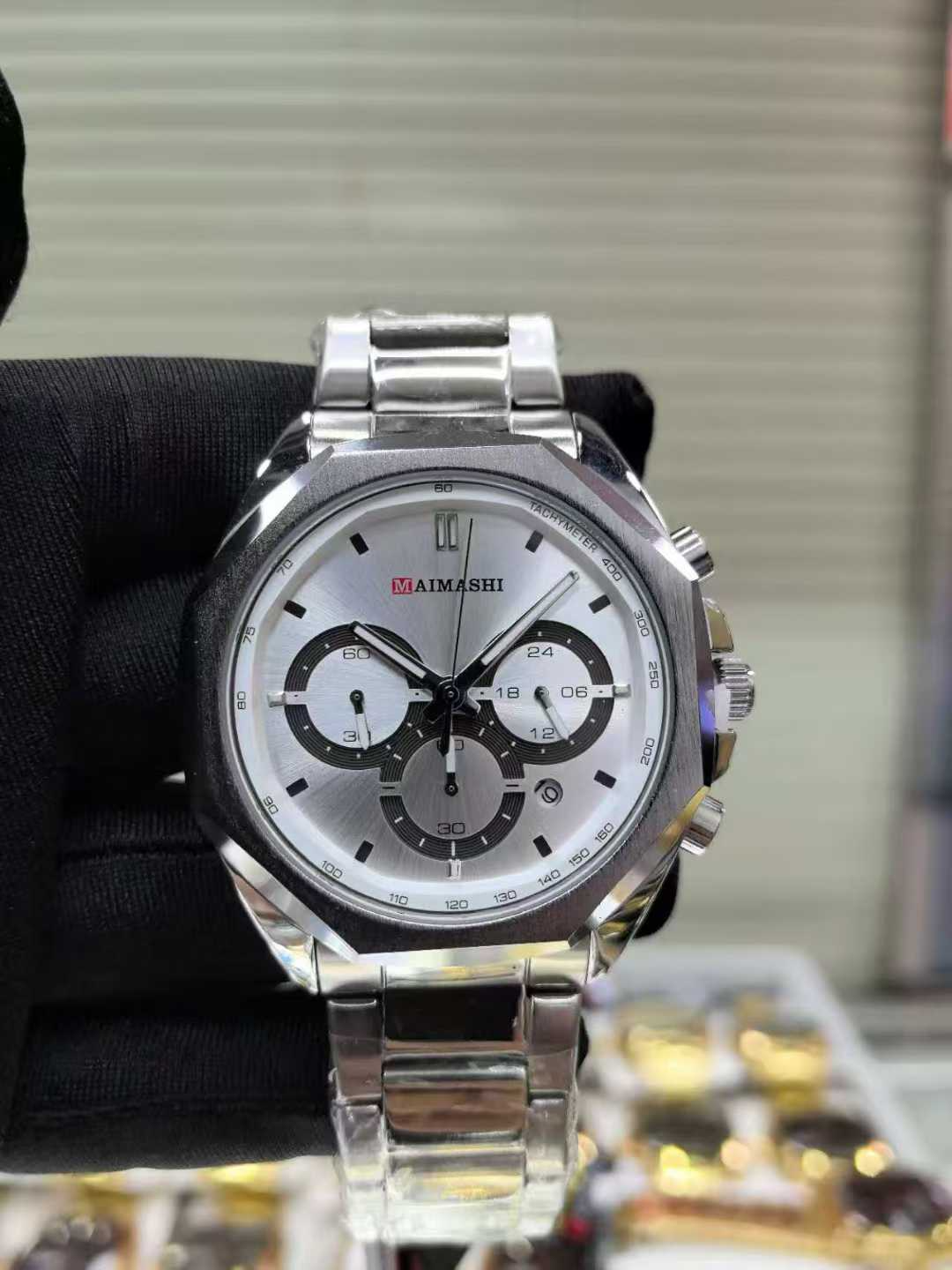MAIMASHI Original Watches Gent's Collection Chronograph Edition China Assembled Water Resistant Model No. M-3344