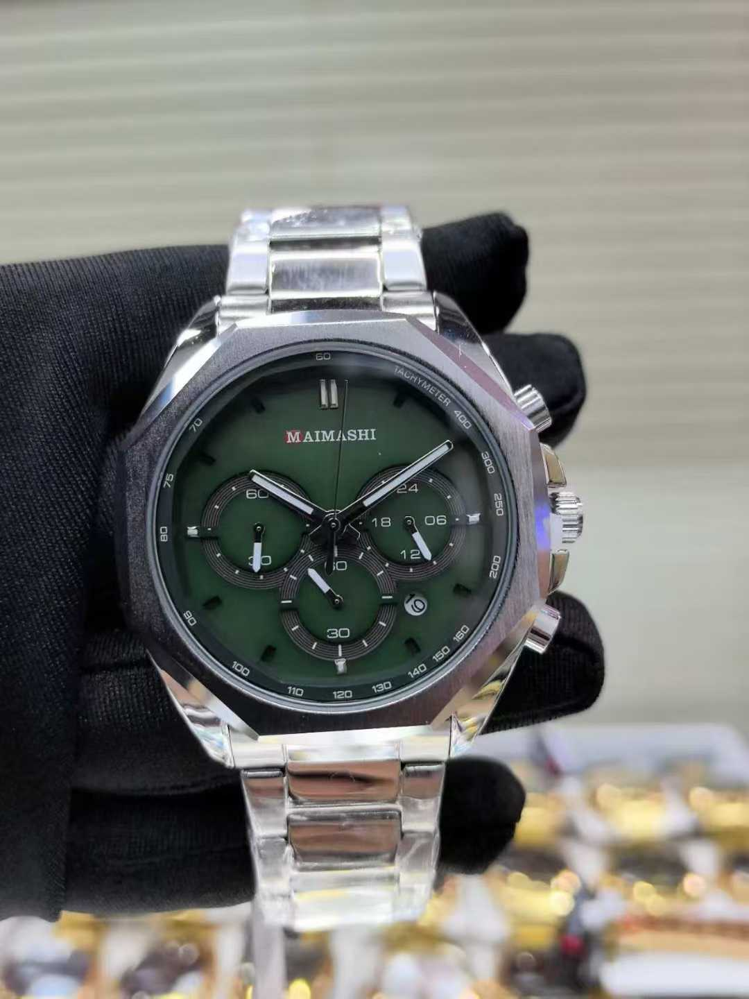 MAIMASHI Original Watches Gent's Collection Chronograph Edition China Assembled Water Resistant Model No. M-3344