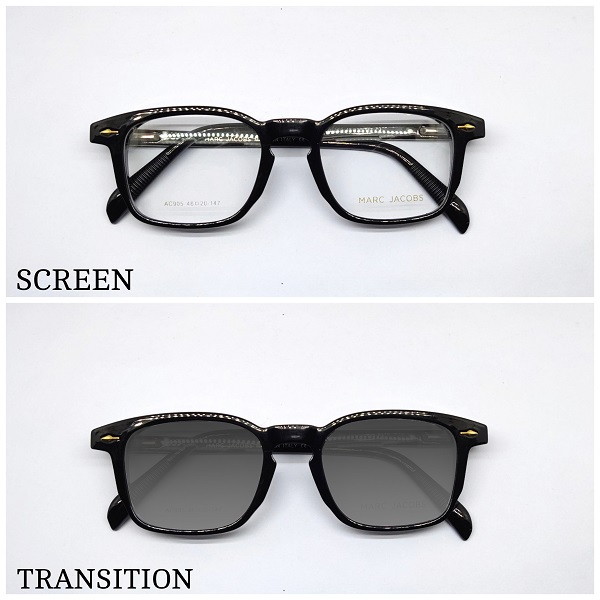 MARC JACOBS WAYFARER SCREEN+TRANSITION GLASSES