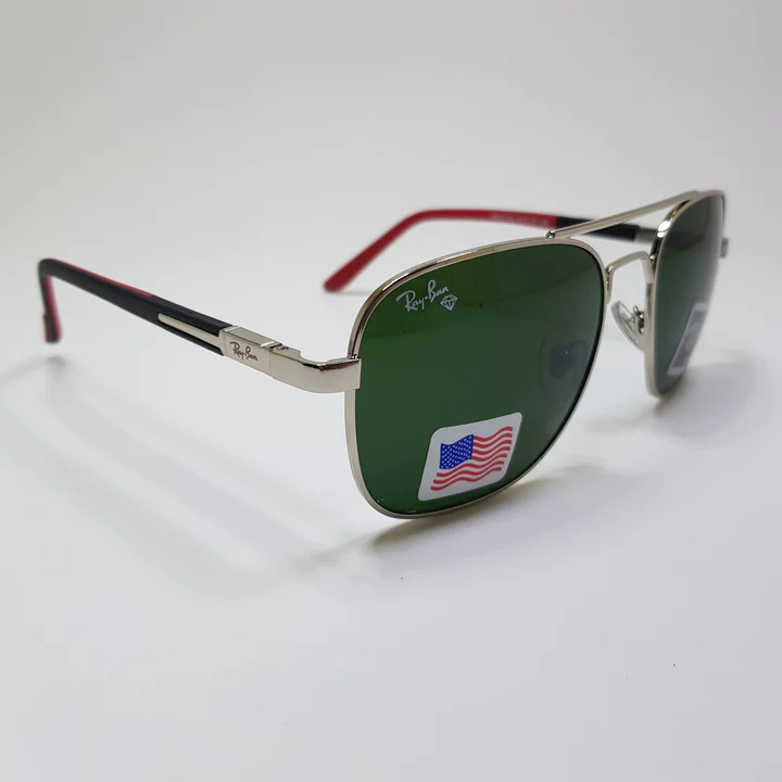 Rayban-RB22125-Premium-Diamond Hard Glass Lens-Metal-Sunglasses