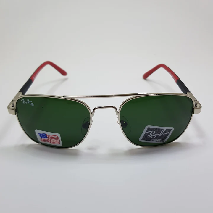 Rayban-RB22125-Premium-Diamond Hard Glass Lens-Metal-Sunglasses
