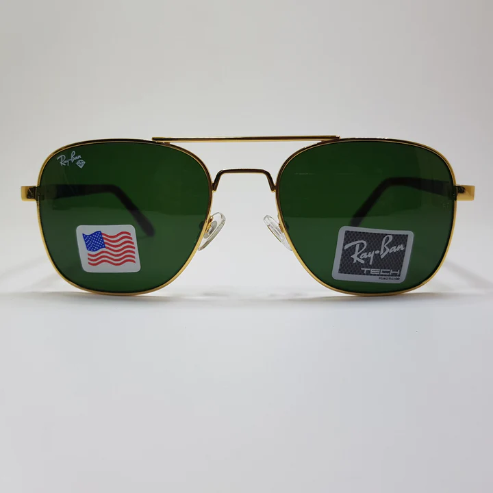 Rayban-RB22125-Premium-Diamond Hard Glass Lens-Metal-Sunglasses
