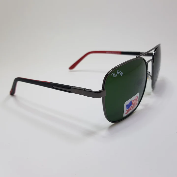 Rayban-RB22125-Premium-Diamond Hard Glass Lens-Metal-Sunglasses