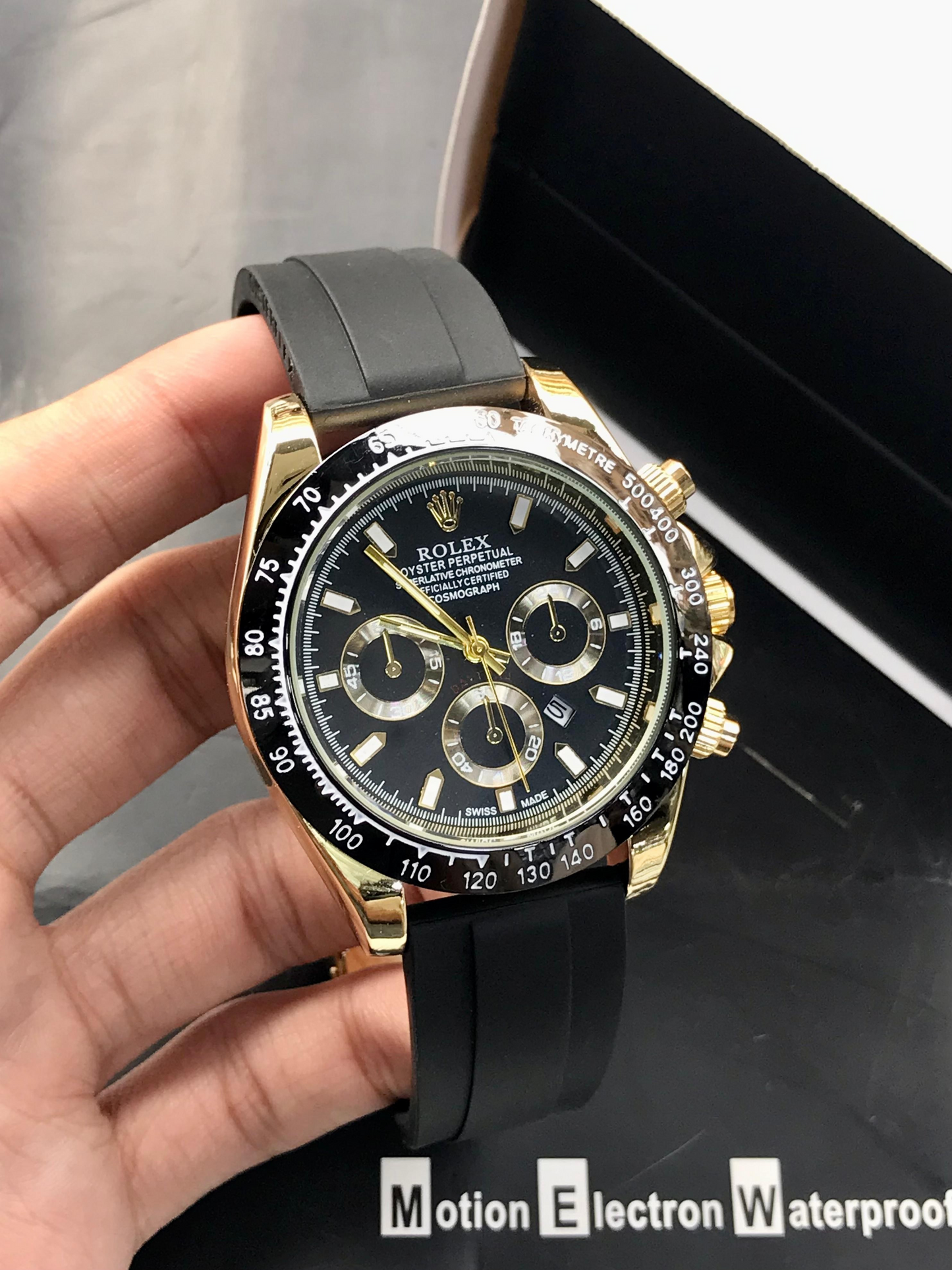 Luxury RX-Daytona Chronograph Oyster Swiss-Made Timeless Design Watch