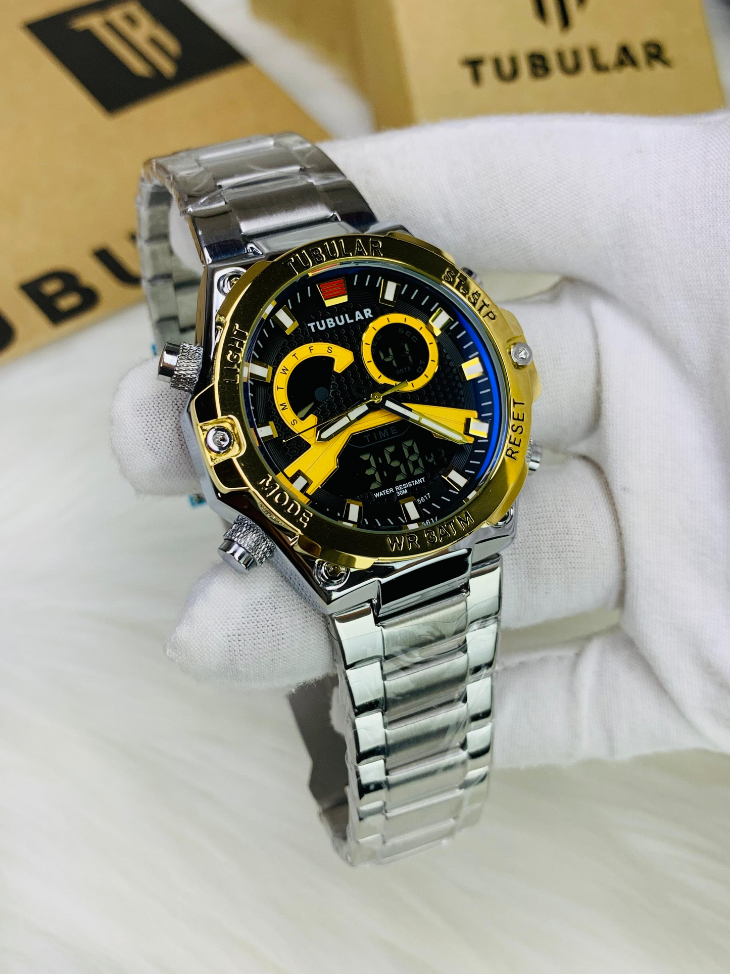 Tubular Dual Time Sports Watch Original