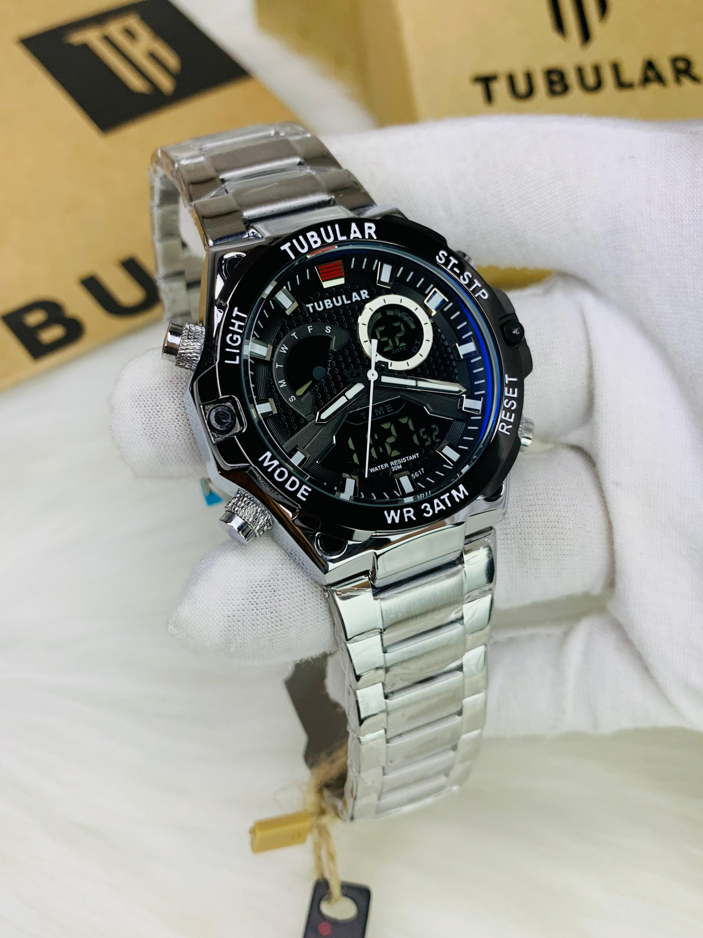 Tubular Dual Time Sports Watch Original