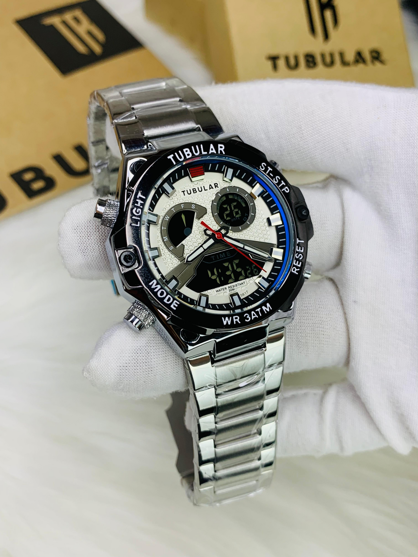 Tubular Dual Time Sports Watch Original