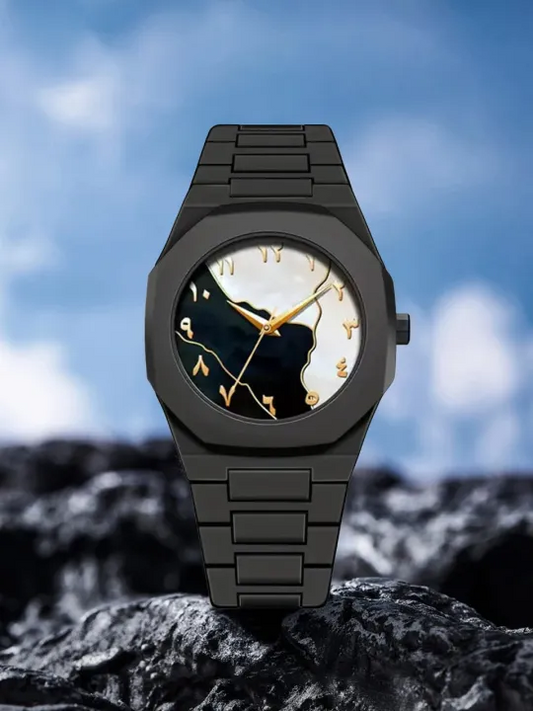 Black Aura Quartz Watch