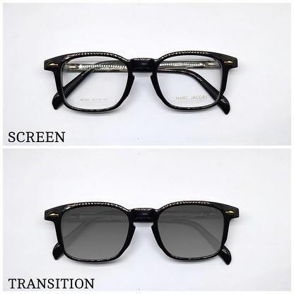 MARC JACOBS WAYFARER SCREEN+TRANSITION GLASSES