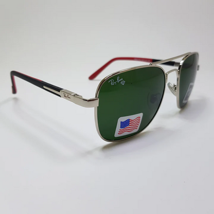 Rayban-RB22125-Premium-Diamond Hard Glass Lens-Metal-Sunglasses