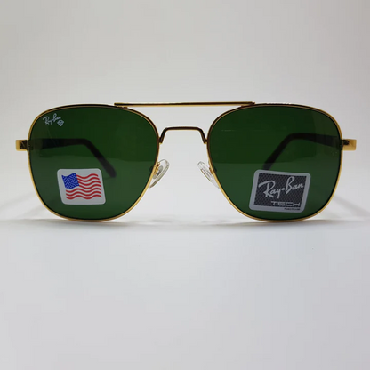 Rayban-RB22125-Premium-Diamond Hard Glass Lens-Metal-Sunglasses