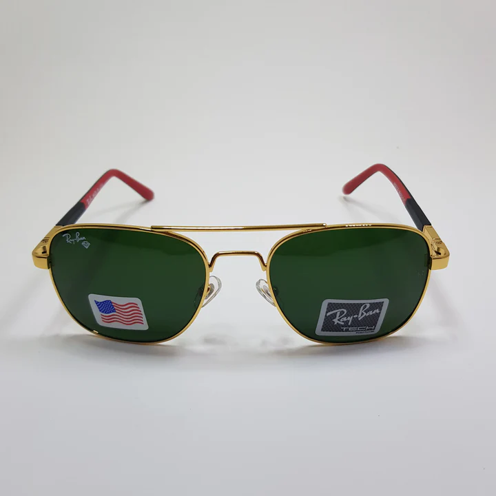 Rayban-RB22125-Premium-Diamond Hard Glass Lens-Metal-Sunglasses