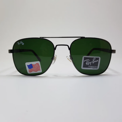 Rayban-RB22125-Premium-Diamond Hard Glass Lens-Metal-Sunglasses