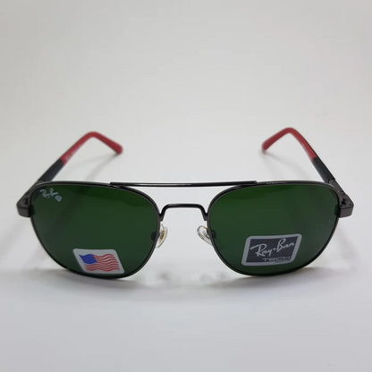 Rayban-RB22125-Premium-Diamond Hard Glass Lens-Metal-Sunglasses