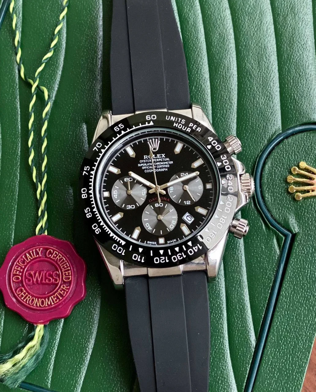 Luxury RX-Daytona Chronograph Oyster Swiss-Made Timeless Design Watch