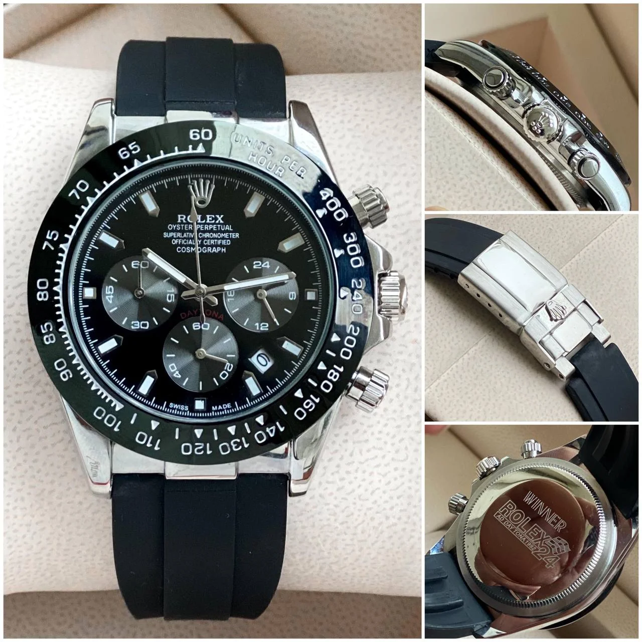 Luxury RX-Daytona Chronograph Oyster Swiss-Made Timeless Design Watch