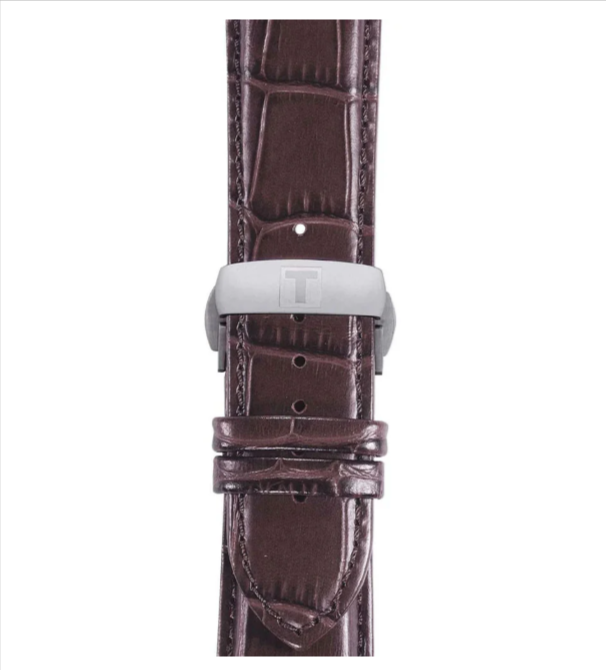Tis-1853 Chronograph Leather Strap Watch