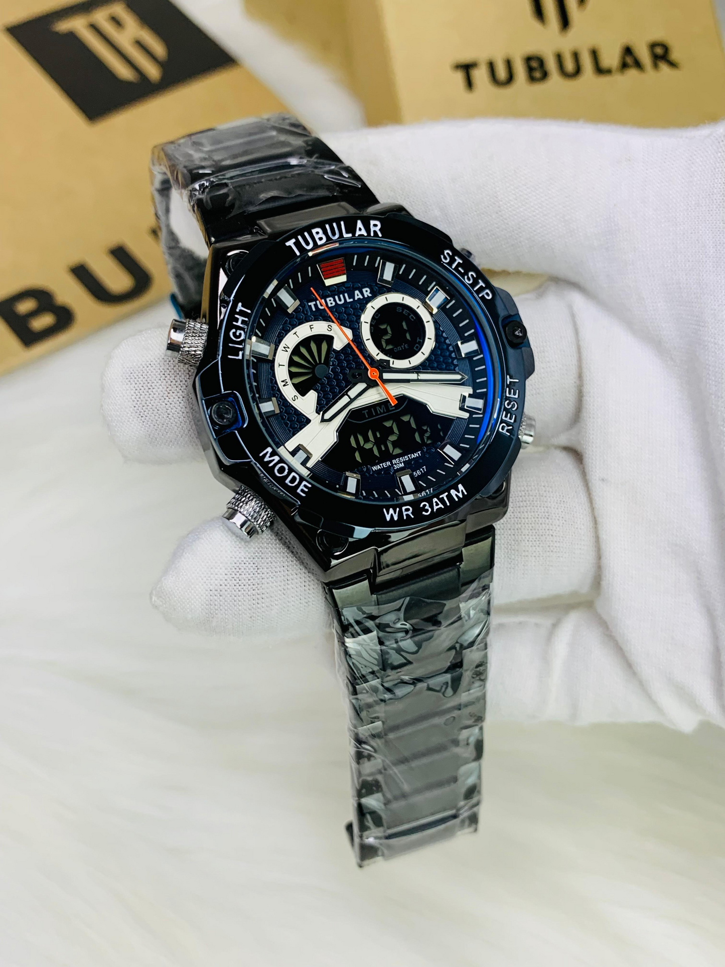 Tubular Dual Time Sports Watch Original